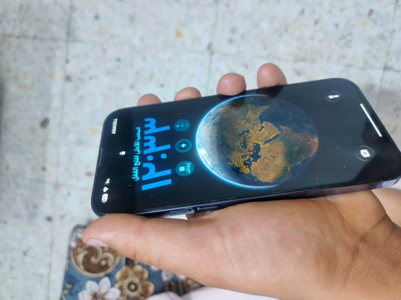 سلام عليكم ايفون ١٣بر ماكس جهاز نضيف كلشي  بطاريه ٨٤ مابيه مكفول من كلشي سعر جهاز ٧٧٥ العنوان بغداد العبيدي رقم الهاتف ***********
