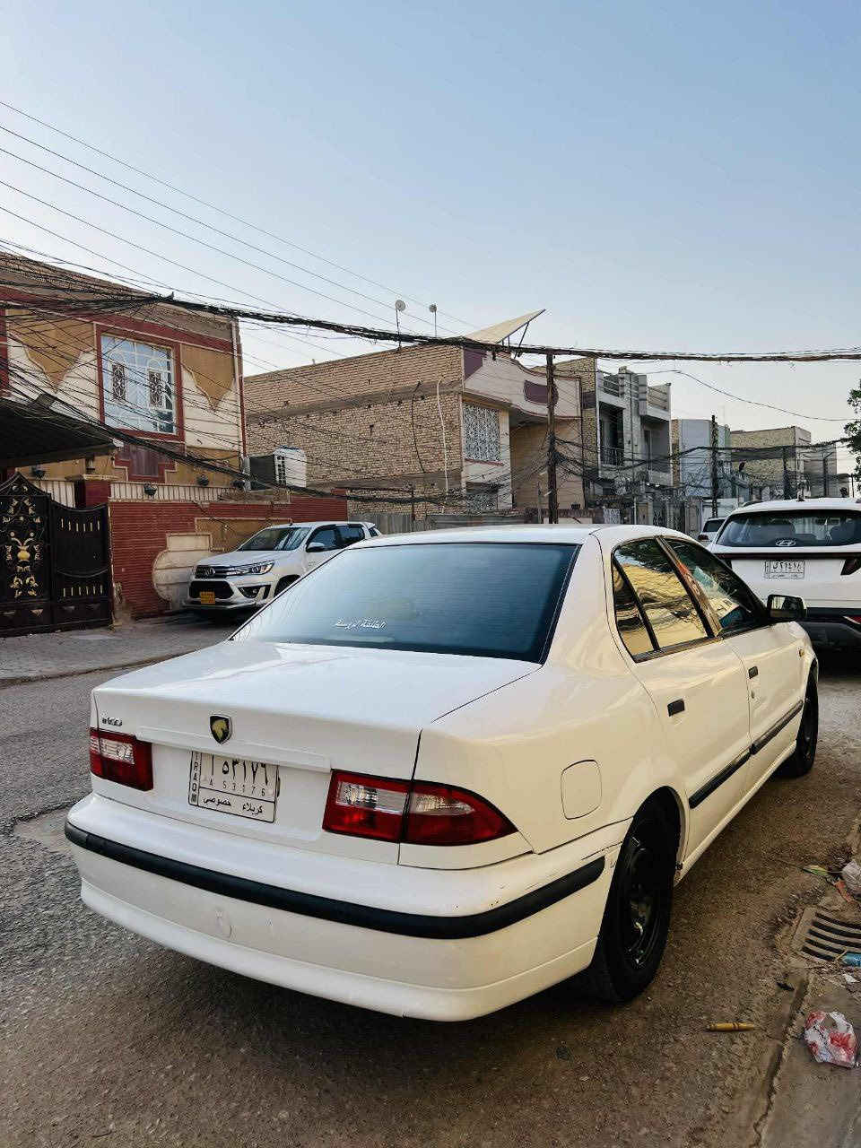 سمند 2017 رقم كربلاء باسمي رقم نكليزي سنويه لل2028  كفاله عامه ***********
سعر 65 وبيه مجال وترهم مراوس  حسب القناعه 
مكاني نجف
