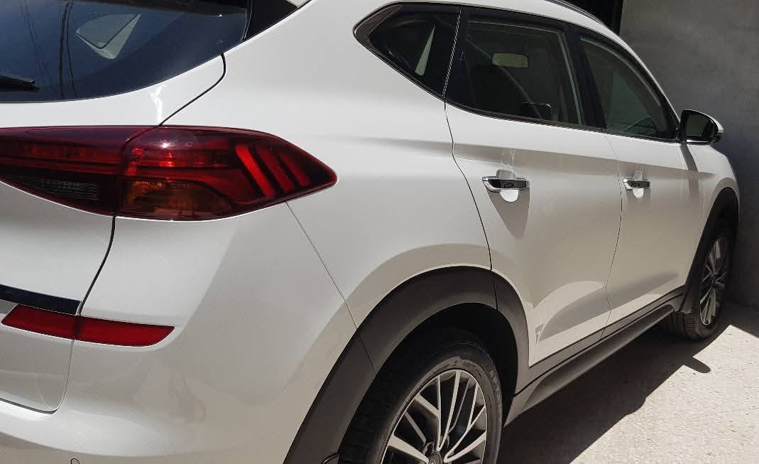 هونداى توسان موديل  ٢٠٢٠

كوري  خليجي السيارة بدون صبغ وبدون تبديل فقط بارد شوية بالبونيد و محرك وكير مكفول وغير مفتوح الرقم  اربيل دولي سنوية ل٢٠٣٠ وهزة جديدة 
بصمة تشغيل وبصمة ابواب وبصمة صندوق حساسات امامي وخلفي وكاميرة وشاشة تاب وضوح 4K تثبيت سرعة ( كروس) وضعيات قيادة عدد ٣ كشنات جلد مطعم وكشن سائق وسكن كهربائي ومحرك دوش حجم 2000 سي سي ثلاجة بجكمجة  بردة خلفية ماشية ١٣٤ ألف  الاسبير والعدة غير مستعمل تبريد قطعتين سويج بصمة واربع تايرات جديدة و حدادية طخم جديد  .السياره حيل جديدة ونضيفة وبعافية لايخذها
مكان موصل 
للتواصل ومعرفة السعر
السعر ٢١٠ قفل 
***********
