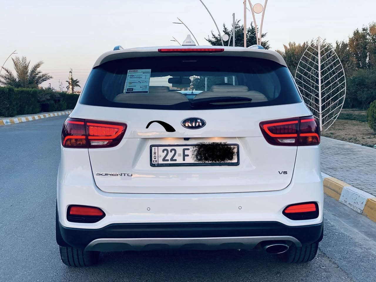 يالله السلام عليكم 

كيا سورنتو خليجي موديل 2020

كفاله عامه من التبديل والصبغ والفتح 
فقط بارد على كد اربع اصابع لاغيرها 
بل جنطه يم العلامه ومأشر بلصور عليها 
شرط الفحص 
ماشيه 85 الف حقيقي 

(السعر 247)بيها مجال قليل للشراي 

رقم اربيل دولي الجديد 

بسمي سنويه الى 2027 

المواصفات ::::::

1_حجم محرك 6 سلندر 3500 كفاله

2_تحكم ستيرن 

3_كروز سرعه (تحكم سرعه بالستيرن) 

4_شاشه بلاديه لمس 

5_ شاشه ترحيب  اريل نفكيشن GBS

6_يدات نيكل بلادي 

7 منظومه زنون بلادية 

8_لدات امامي خلفي                    

9_علامه سورنتو بالدوسه 

10_مري جانبيه شفط كهربائي 

11_كشنات جلد بلادي 

12_بصمه تشغيل +بصمه ابواب 

13_ أشاره ترحيب باليدات عند الاقتراب 

11_كشنات كهرباء عدد 2 

15_حساسات امامي وخلفي كامره خلفي بلاديه 

16_لايت ثلاث عدسات بلادي 

17_انظمه قيادة عدد 4.                  

18_ 3قطع تبريد 

19 _سبعه راكب     دبل شباك لد 

20_صندوق كهربائي 

21_عدادالكتروني 

22-باتري جديد

23_بردات خلفيه بلادي 

24 _جام اتو +حاكيه بلوتوث 

25 _ويل كروم حجم 19 
تخم تايرات جديده
ويل عدد 5 بلادي 

26_شحن واير ليس 

27_ سياره ماشيه 85  حقيقي شرط الفحص 

28_ فابلون شركه بعده +بصمات عدد2

29 _محرك كير كفاله عامه شرط من كلشي 

30 _سياره جديده بمعنى الكلمه واحله من الصور 

31_ اعتذر عن مراوس فقط بيع نقد 

32_اعتذر من الاقساط بيع نقد 

33_ سياره سبير مانازل شركه 

سياره جديده ربع ماتصرف عليها 

مكان السياره -صلاح الدين :تكريت : القادسيه 

الاستفسار :: ***********
الخاص مغلق ::
(السعر  247)
