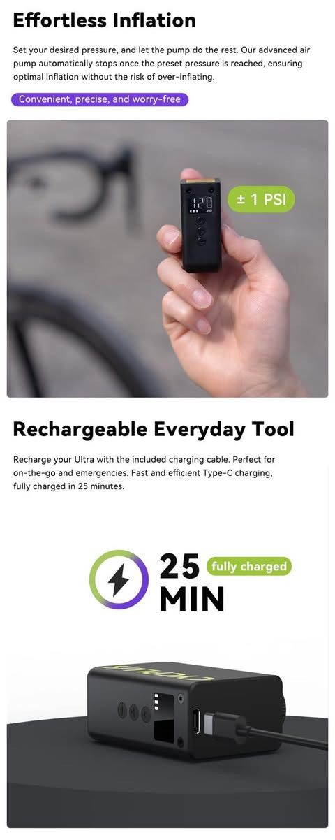 🤲🤲🤲يالله🤲🤲🤲
متاح حالياً
مضخة كهربائية محمولة فائقة الخفة (87 غرام) | CYCPLUS AS2 
يوجد توصيل ***********وات ساب

https://www.facebook.com/share/1D7muJjxZK/?mibextid=wwXIfr
