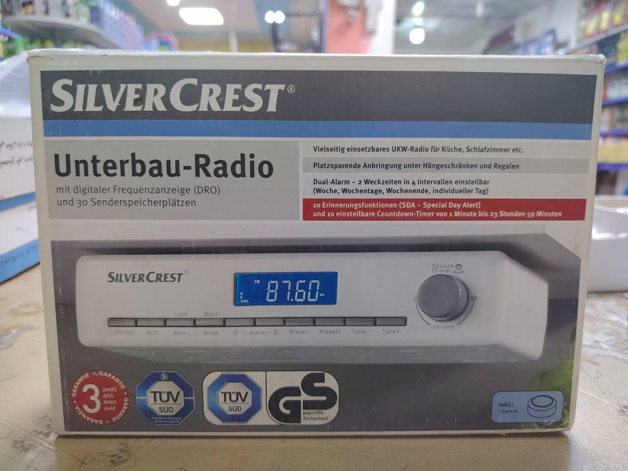 راديو سلفر كرست الماني جديد غير مستخدم نوعيه راقيه مع كامل ملحقاته للبيع السعر 20 الف مع توصيل لكافة محافظات العراق


**إذا كنت صاحب هذا الإعلان وتريد حذفه لأي سبب، رجاءا أرسل رسالة إلى الدعم الفني**