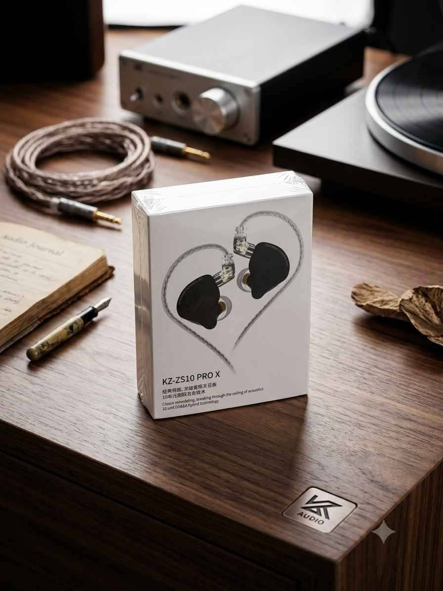 KZ-ZS10 PRO X 
​تقنية الهجين (Hybrid Technology): تحتوي على 10 محركات صوتية (Dynamic Driver + Balanced Armature) لتعطيك توازناً مذهلاً بين "البيس" العميق والترددات العالية والنقية.
​عزل صوتي فائق: تصميمها المريح داخل الأذن (In-Ear) يوفر عزلاً سلبياً ممتازاً للضوضاء المحيطة لتنعزل تماماً مع صوتك المفضل.
​كابل احترافي قابل للفصل: تأتي مع كابل مطلي بالفضة عالي الجودة لضمان نقل الصوت بدون أي فقدان في الجودة، مع إمكانية تحديث الكابل أو استبداله مستقبلاً بسهولة.
​أناقة ومتانة: تصميم خارجي يدمج بين الراتنج الشفاف والمعدن المتين، ليعطيك مظهراً جذاباً وفخامة تدوم طويلاً.
واتس اب ‏‪***********‬‏
متوفر توصيل لجميع محافظات العراق بغداد, العراق
