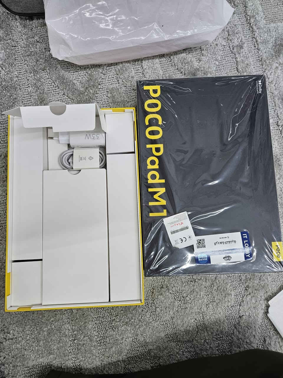 Poco pad m1
Ram 8 gb
Storage 256 gb
Screen 12.1

کامل ملحقات 
نضيف جدا
دورات الشحن ٣٩
٣٣٠ الف - توصيل مجاني
کامل ئەشیایە
زۆر خاوێنە ٩٩% زیاتر خاوێنە
پاتری ١٠٠
٣٩ جار شەحنکراوەتەوە

٣٣٠ هەزار - گەیاندن خۆڕای


**إذا كنت صاحب هذا الإعلان وتريد حذفه لأي سبب، رجاءا أرسل رسالة إلى الدعم الفني**