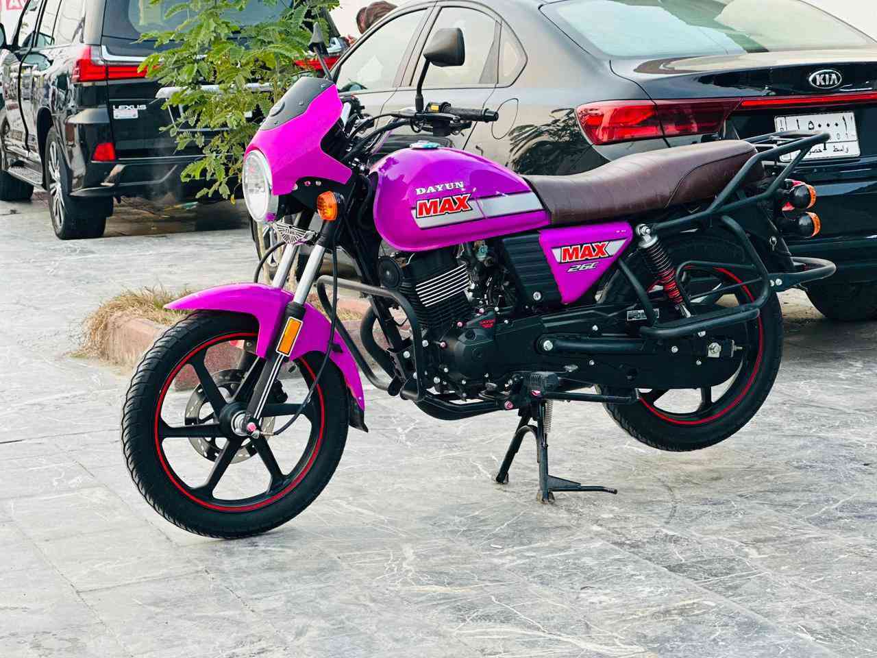 سلام عليكم شباب دراجه دايؤان نفخ دراجه موديل23 قبل شهرين مطلعه من لمعرض دراجه رقم وسنويه مكفوله كفاله عامه من كلشي مكاني كوت كفاءات هذا رقمي***********
