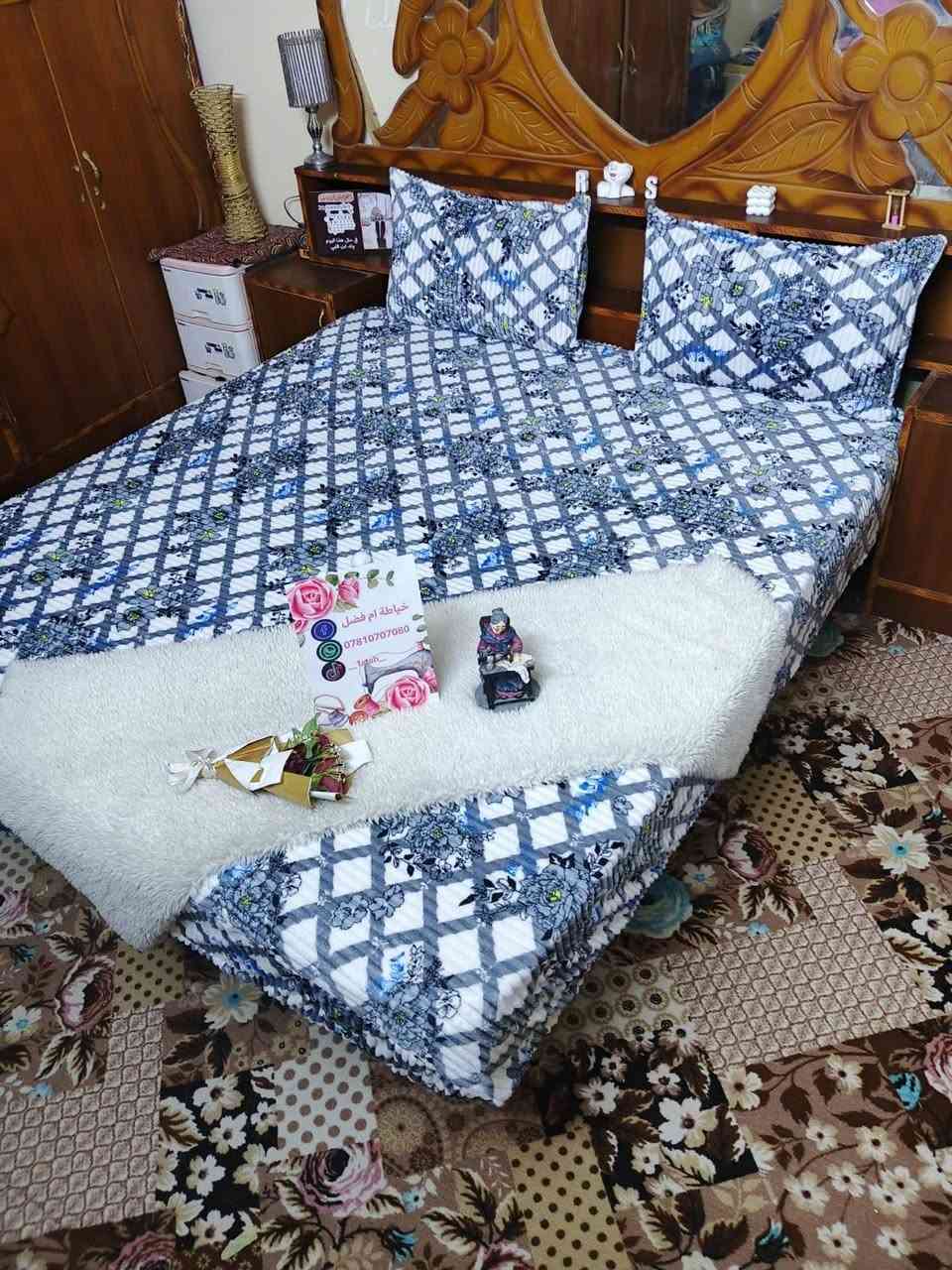 تلبيسه دوشك قماش خاولي
حسب طلب ولون 💯🪡وقياس ١٨٠في٢٠٠ قياس تركي
توصيل كربلاء وجميع المحافظات 🚚
اي استفسار ع واتساب ***********
