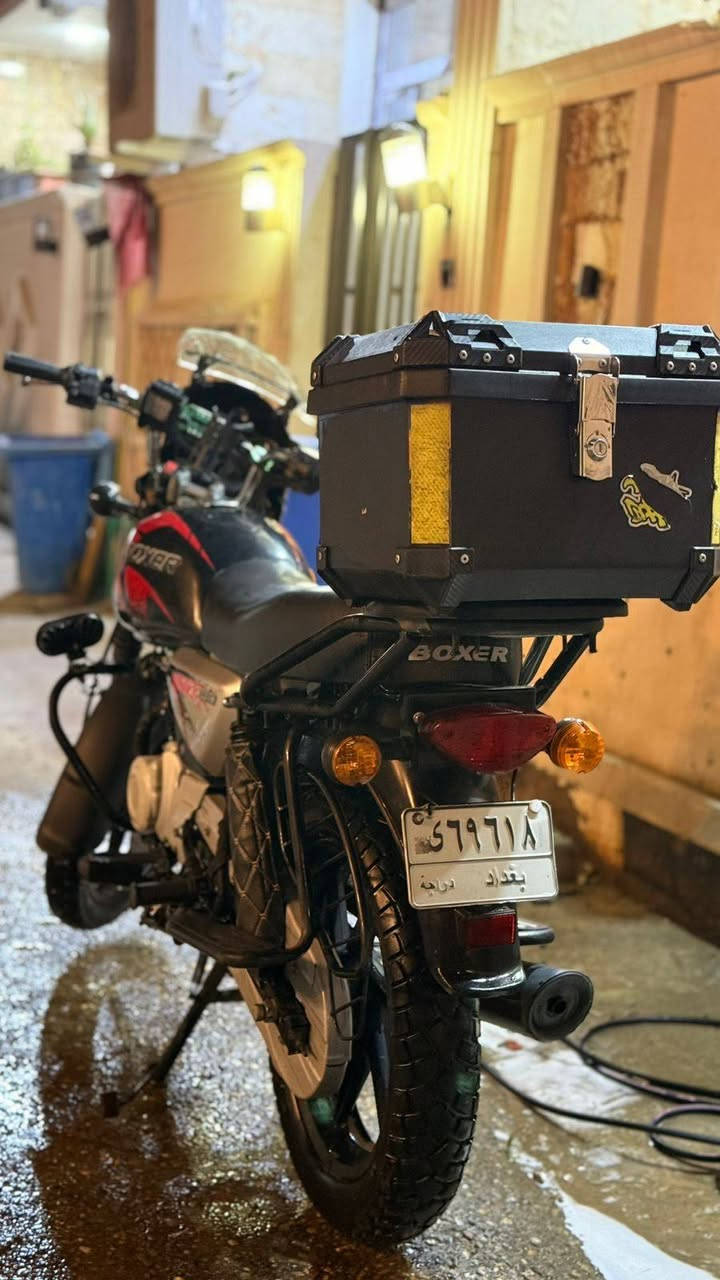السلام عليكم
ما شاء الله دراجة بوكسر موديل 2023 مرقمه باسمي تحويل ثاني يوم مكفولة
السعر2600
المكان بغداد الكريعات 
*********** واتساب
