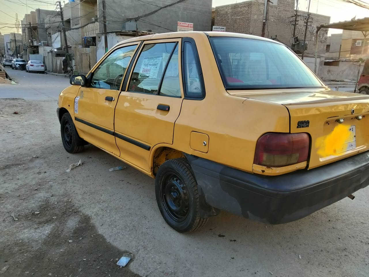 السلام عليكم سايبه موديل ٩السياره تمشي وين مايعجبك شغل وطلع بيه باور استيرن خفيف مادري ليش وهي كدامك صور راعيه موجود يريد عقد مروري ابيعلك كوم حديد اب مليون وربع يطلع عليها مليون غرمات يطلع عليه اعشره مليون الك يمي فقط راعي اخذك عليه اتكاتبه مروري ول تفصيل اكثر اتصل وافهمك واتساب اخف ماعندك رصيد تعال واتساب فقط *********** بيتي بغداد
