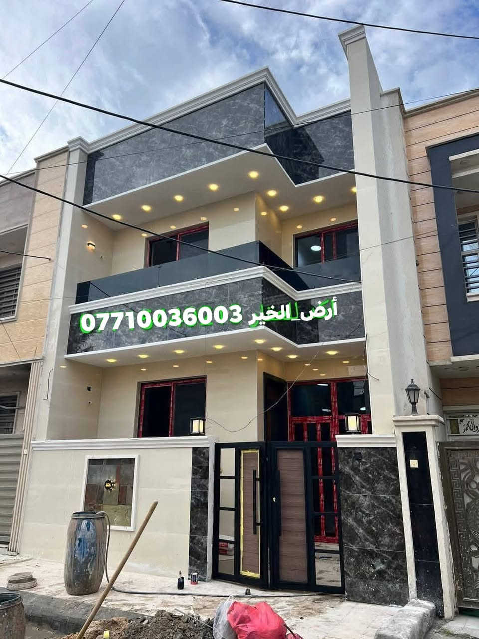 السلام عليكم
يعلن #مكتب_أرض_الخير 🏠

دار 115 م للبيع واجهة .6.50 مدخلين

يحتوي على 5 غرف نوم وصحيات عدد3

+ شلال داخليبناء حديث درجة اولى 2025

حي الجهاد ديوان المخابرات خلف 60 موقع مميز

للأستفسار *********** ☎️ بي واتساب
