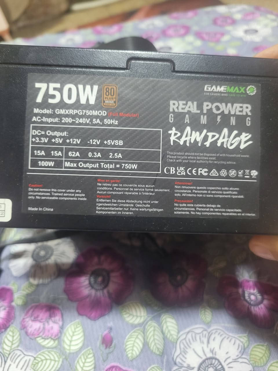 بور سبلاي ٧٥٠ واط كامل مع ملحقاته


**إذا كنت صاحب هذا الإعلان وتريد حذفه لأي سبب، رجاءا أرسل رسالة إلى الدعم الفني**