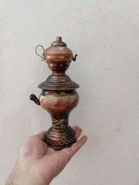 سماور نحاس • مصغر • ناقص يد