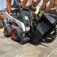 شفل بوبكات حجم s770 مع منشار موديل ٢٠٢٤ صفر، ضمان سنة او ١٠٠٠ ساعة متو...