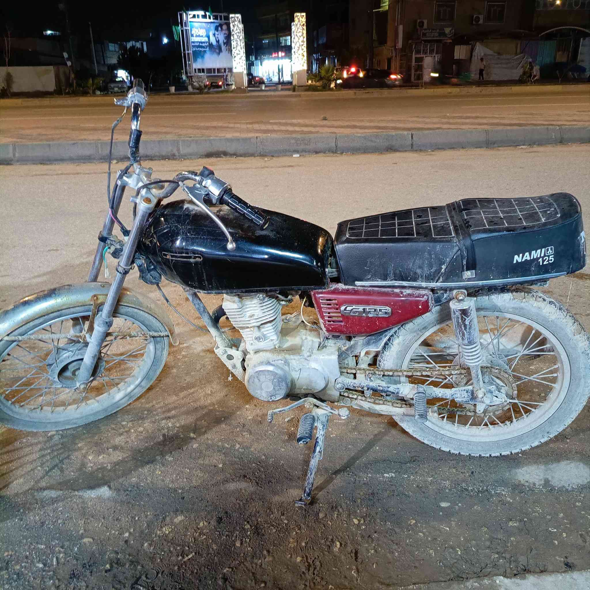 دراجة اربعة كير كلك
مكانها كربلاء 
سعرها 160 وبيها مجال 
‏‪***********‬‏
