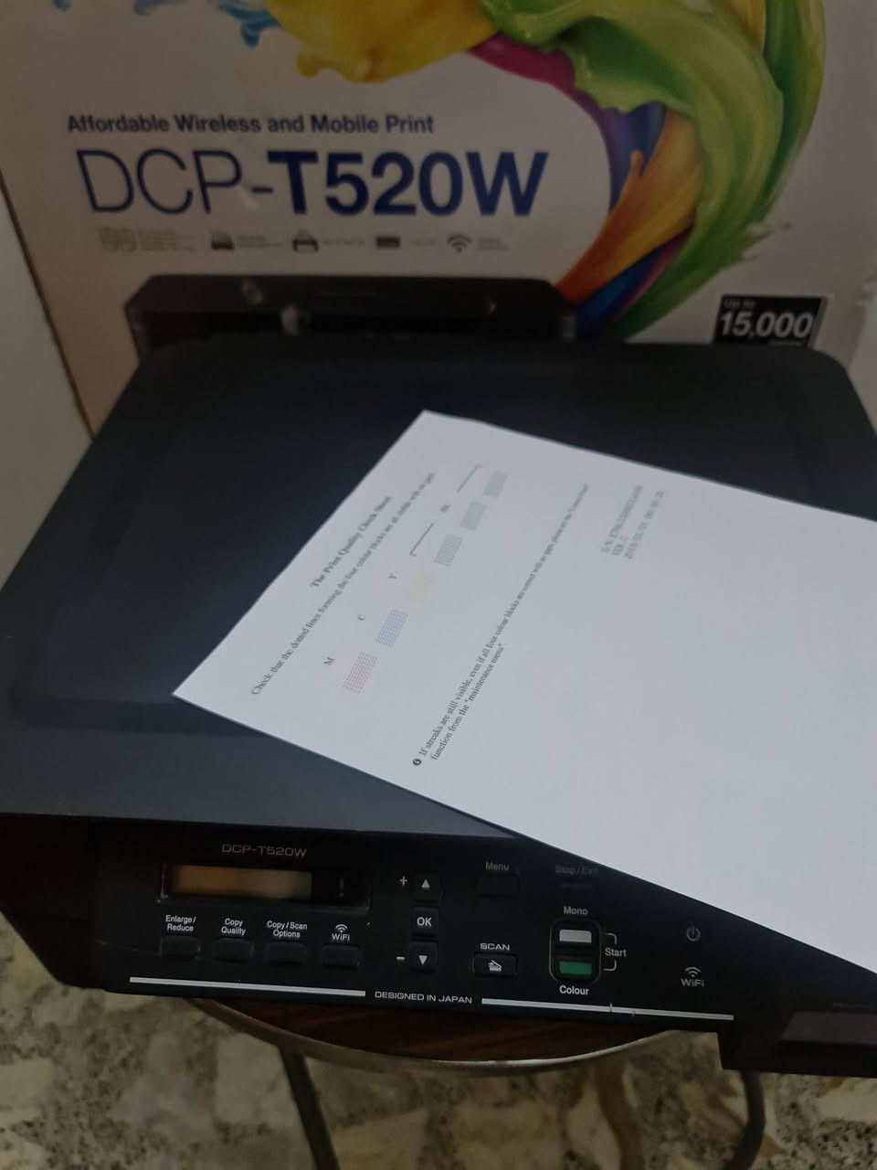 مرحبا طابعه برذر T520 واي فاي نضام 3*1 استنساخ وسكنر وطباعه اقتصاديه حبر سائل  سعر سيت 10 تالاف يكفي 12 الف نسخه تطبع صور  طابعه نضيفه بلكارتونه سعر ١٥٠ يتوفر توصيل


**إذا كنت صاحب هذا الإعلان وتريد حذفه لأي سبب، رجاءا أرسل رسالة إلى الدعم الفني**