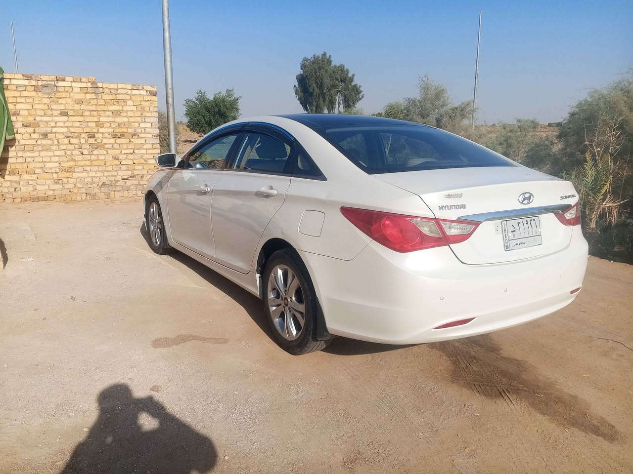 ‎سلام عليكم سوناتا خليجي رقم بغداد موديل 2011السعر  130وبيه مجالل رقم الهاتف***********‎ حمزة, القادسية
