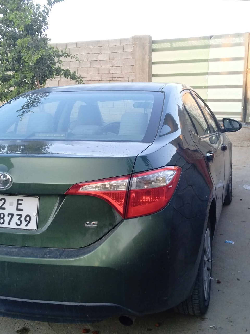 كورلا 2016 LE
وارد امريكي ضربه مبدل جاملغ امامي بدون دواخل 
كير مكينه مكفول رقم اربيل
*********** بغداد, العراق
