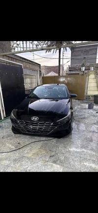 هيونداي النترا (2023) 🚘 وارد أمريكي 🛠️ حادثها فقط البابالخلفي من جهه ا...