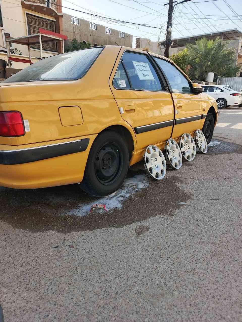 السلام عليكم بيجو بارص للبيع موديل 2015
سياره لاضربه ولاصبغ  فقط بنيد مبدل بدون ضربه 

سياره كير مكينه فرنسي 

لاتنقيص ولاتبخير مكفوله

تخم تايرات 

مدوشمه دوشمه حديث 

كهربائيات كله شغاله 

سياره مال جناي 

هئيه غرامه مصفره 

السعر 48 بيه مجال حك الجيه 

مكانه بغداد الزعفرانيه 

استفسار 

***********
