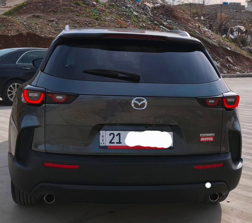 مازدا cx50 2024  ده بڵ
 ئه كسل بيتؤربؤ
 ٢٣مايل ڕۆشتوە 
مواسه فات مود (سبورت-نؤرماڵ-ئؤفرؤد)
كوشن كاره با گەرم
سيسته م ده نگ boos
رادار ٣٦٠
خه تيجاده
ئاوينه رادار 
ئؤتؤهؤڵد
ئؤتؤ ستؤپ
Bluetooth-carplay 
سندوق شه فت 
جه ند ما سه فاتي تر 

سعر لە کۆمێنت داوابکە ڕاستەخۆ بۆت دیت 📩 

درگای دواوه قه باخه كه ي به شي خواروه ي بؤياخه يه ك به نجه  ي بجوك پيدي ئار 
ئيرباگ بيلا ديه 
پئش كه بسه هيج ئيرباگي نه ته قيوه بيلاديه 
شوين :- سليماني 

ژمارەی خاوەنی 
***********
