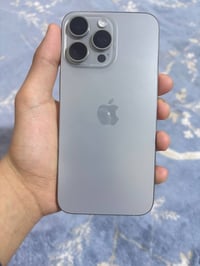 آيفون ١٥ برو ماكس • بطارية ١٠٠ • دبل سيم