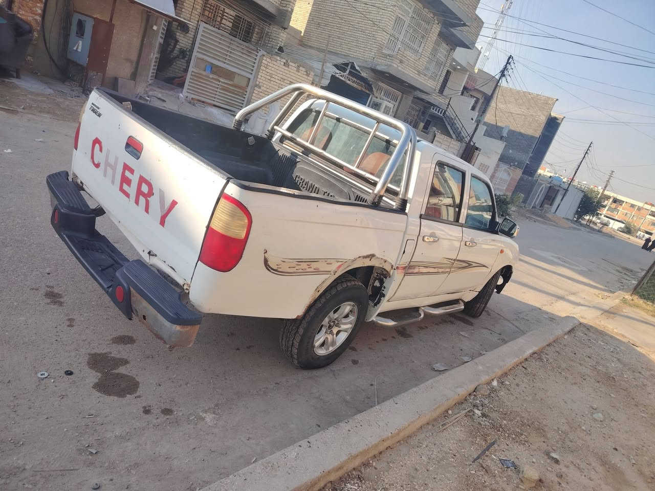 السلام عليكم
بيكب شيري تايكر موديل ٢٠١٢ رقم قادسيه انكليزي مشروع وطني هزه جديده تبريد شغال
السعر ٤٥ وبيهه مجال
***********
***********
