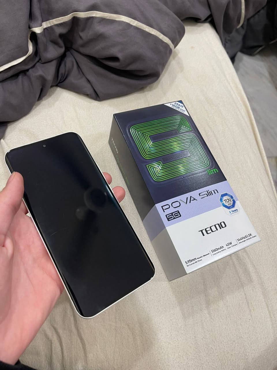 جهاز tecno pova slim 5gجديد مستخدم قليل كامل ملحقات سعره 275 الف وبي مجال بغداد, العراق


**إذا كنت صاحب هذا الإعلان وتريد حذفه لأي سبب، رجاءا أرسل رسالة إلى الدعم الفني**