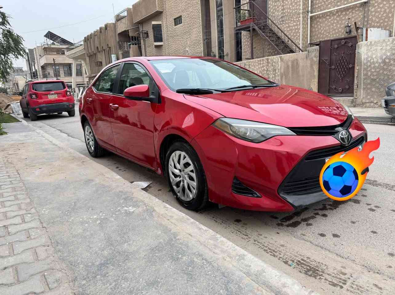 للبيع 
كورلى LE 
موديل ٢٠١٨ 
حادثه بنيد وجاملغ بارد بدون دواخل 
وبالعراق صار بيه باب بارد 
وبيه طل قه بل قماره 
مكان السياره بغداد 
السعر ١٢٨$  ***********

