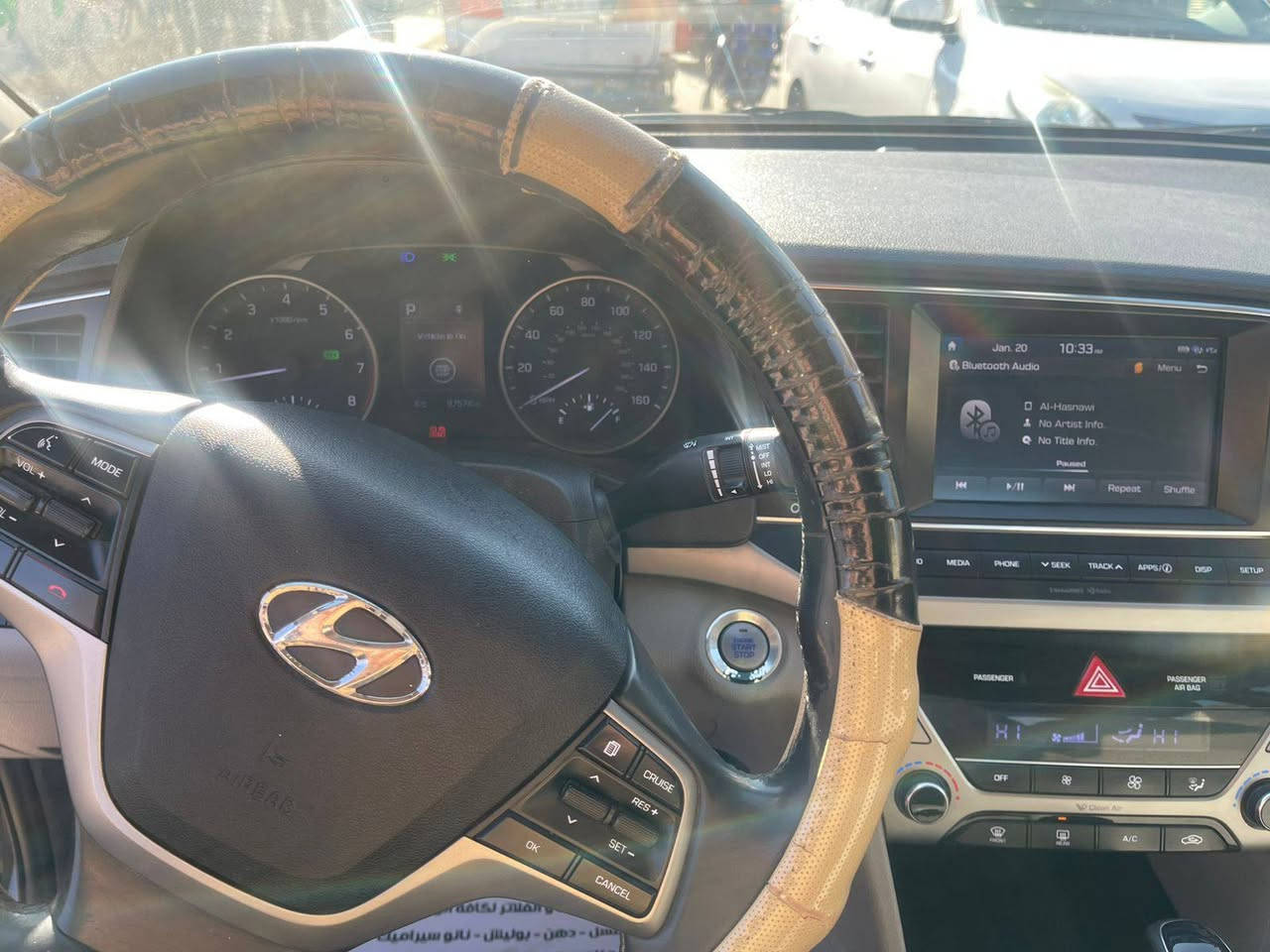 النترا 2018 وارد امريكي
فتحة. بصمة. رادار. مثبت سرعة. كشنات تدفئة. 
ماشية 97 الف ميل
مبدل بنيد وقبق جنطة
جاملغ الصدر مصبوغ
ثلاث وضعيات قيادة 
السعر ١٢٠
مكان السيارة بغداد الغزالية 
***********
