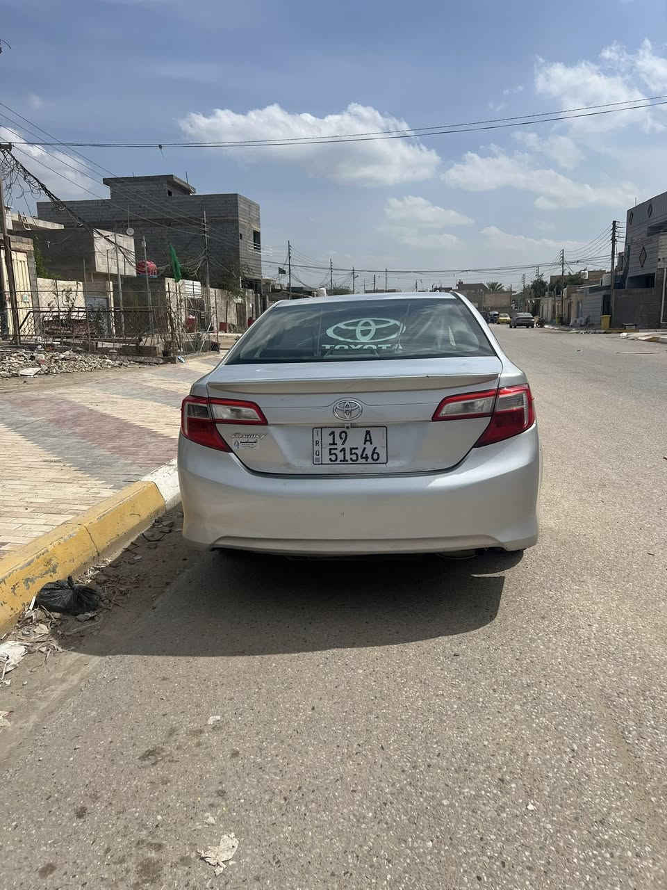 سلام عليكم كامري أمريكيً للبيع
موديل ١٤ 

بيها ٣ قطع صبغ جاملغات الخلف حادث امريكيا أو جاملغ  أمام صوب ايسر صبغ نفسه مصلح
كير محرك جديد تبريد ثلج
تخم تاير جديد
سياره جاهزه من كلشي

مكان سياره كربلاء
عارضها ١٢٨ ورقه 
رقم تلفون ***********
تحياتي للجميع فقط اتصال مامتواجد
 عالفيس فقط عل خط
