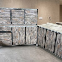 المنيوم • متر ونص • سنك مرمر