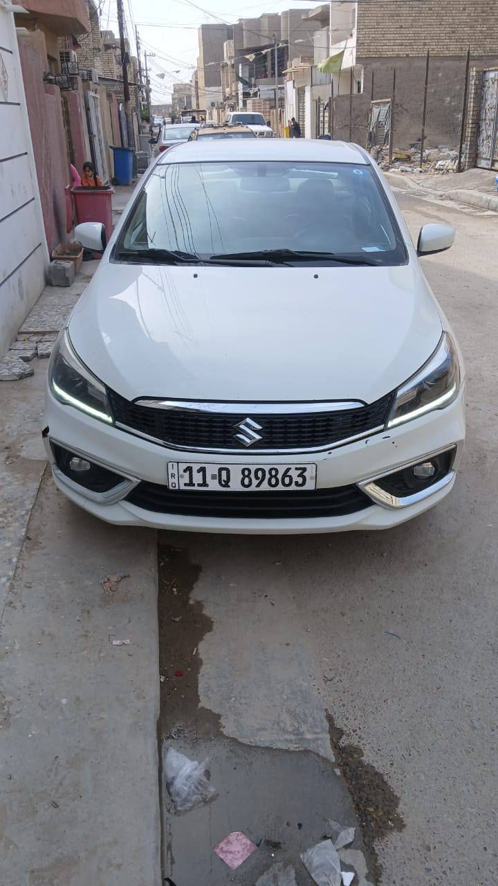 السلام عليكم،،
للبيع سازوكي ( سياز ) موديل 2023 
المواصفات ✅
بصمة تشغيل
بصمة ابواب
تحكم ستيرن 
كروز سرعة 
كشنات جلد 
حساسات
قطعتين تبريد 
مري شفط كهرباء  + اشاير بالمري 
لد امامي 
ويل كب كروم 
سبير ما نازل
السيارة مكفولة جديدة
رقم بغداد نهاية السنه اصير حره
 وكالة 
السعر 113 وبيها مجال للاستفسار ع  .
***********
