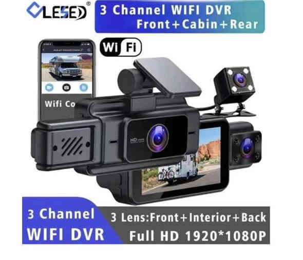 داش كام) من نوع 4K Ultra HD Dash Cam. 
تتميز الكاميرا بدقة 4K فائقة الوضوح (UHD).

تدعم الاتصال عبر شبكة Wi-Fi.

تتضمن شاشة عرض بحجم 3.2 بوصة.

توفر ميزات إضافية مثل نظام تحديد المواقع (GPS) ودعم تطبيق الهاتف المحمول.

السعر (75) مع التوصيل

الاتصال ب الرقم او وتساب/***********
