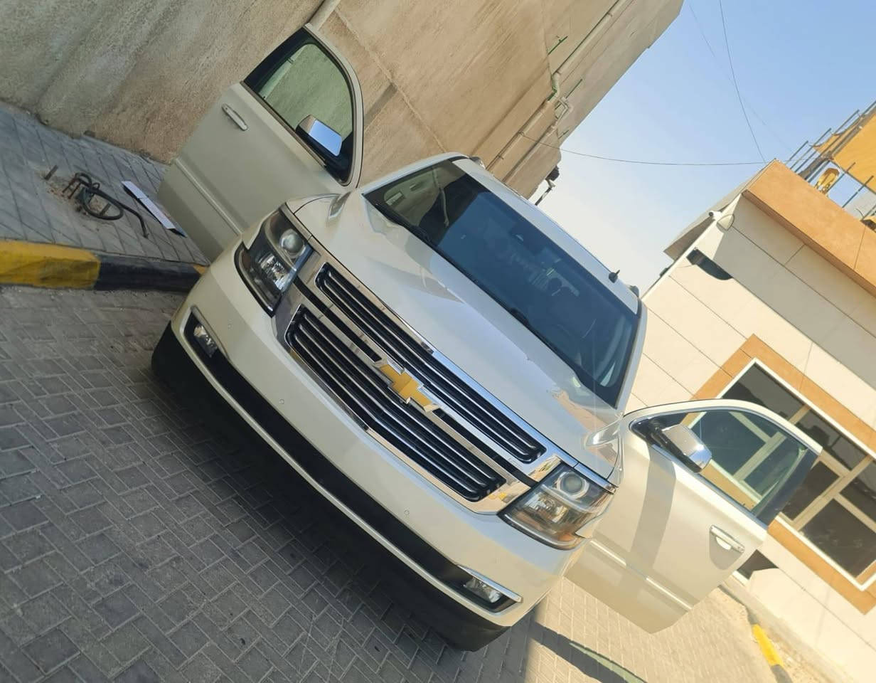 تاهو LTZ موديل 2015  فول مواصفات السياره بدون حادث فقط بيها رشات صبغ جماليه من امريكا غير مكفوله من الصبغ  مكينه 5300 كير + - السياره بصمه + بصمه 4 ابواب حساسات خلفي + امامي كشنات ملكي كل الكشنات كهربائيه خزن كشن ميموري رادار تحديد مسار + رادار جانبي اشاره بالمري ستيرن كهربائي شاشه عرض دلعه شفط وهواي مواصفات بيها بعد  تسجيل جديد السياره حتى مصقطلها باقي فقط دفع الكمرك السعر 220 وبيها مجال حق الجيه للاستفسار الاتصال بالرقم ***********
