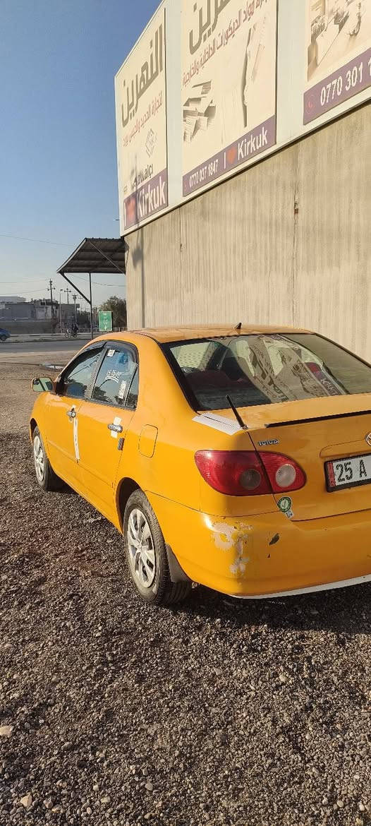 كورلا نحله 2007 سنويه لحد 2030 شرط تحويل وكاله سياره بدون ضرر فقط بيه تصفيه مكينه وكير شرط لاصرف لابخار  سعر 88 
***********
