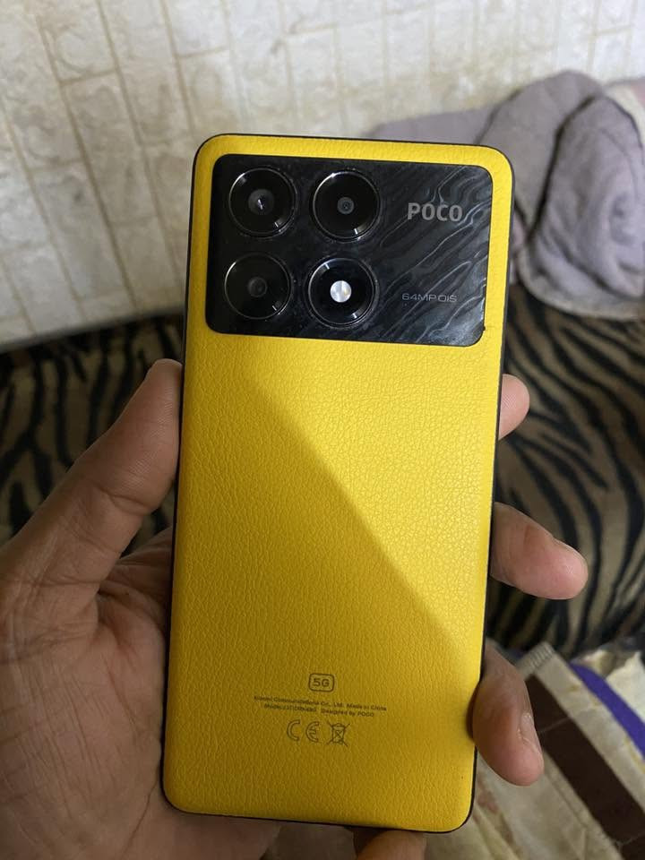السلام عليكم poco x6 pro5g للبيع السعر 330 جهاز نضيف ذاكرة 512  ملحقاته كارتون وشاحنة بس مو مالته الاصليه وحافضه ولاصق شاشه  مكاني بغداد استفسار خاص  واتساب ودلل ***********
