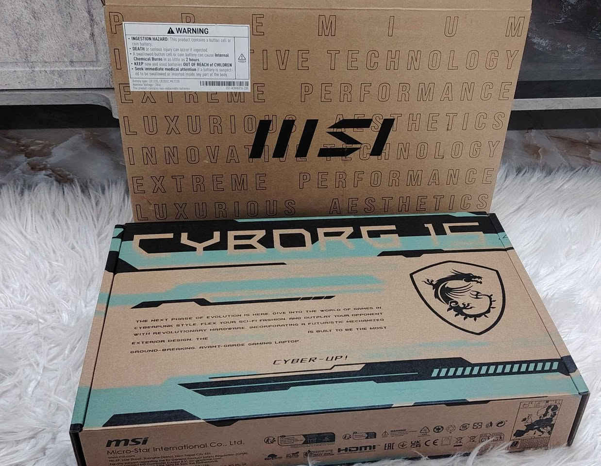 تحية طيبة للجميع 
متوفر لاب توب كيمنك للبيع 
MSI CYBORG 15 A13V GEN 13 DDR5 

السعر   مليون ١٥٠ الف

CPU I7 13620H 10 CORE 16 THERADS 
RAM 8X2 16GB DDR5 5200HZ 
M. 2 NVME 1TB GEN 4 
GPU RTX 4050 6GB LAPTOP GPU 
GPU 2 INTEL UHD GRAPHICS 
MONITOR 15.6 INCH IPS 144HZ 
KEYBOARD LED ARABC BLUE

مكاني موصل توصيل موجود 
للتواصل *********** واتسب موصل, نينوى
