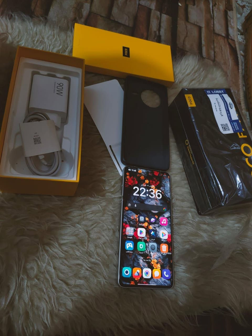 سلام عليكم اخواني جهاز بوكو f7 برو 512 كامل الملحقات نضافه ١٠٠ـ١٠٠ سعر 500 الف ثابت اخوان أو مراوس مكاني بغداد مدينه الصدر توصيل ماعندي للاستفسار خاص او وات ساب *********** بغداد, العراق
