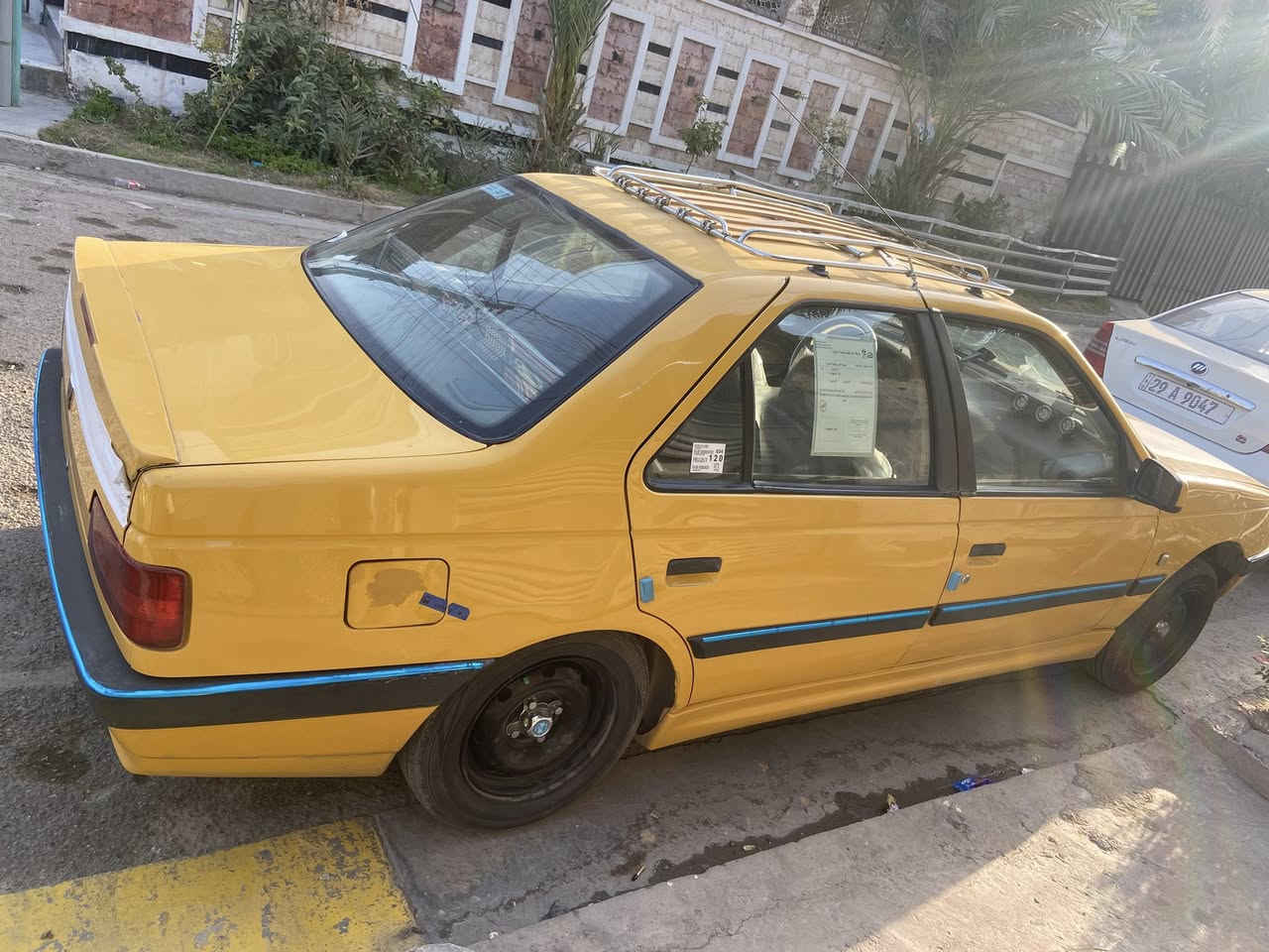 بيجو اكد 2016
السياره لا تنقيص ولا تبخير خير من الله 
كلج جديد قبل ٣ ايام بدلته امانه الله ورسوله
سياره صدرها جديد تبريد كامل شغال شرط الفحص منضومه مال عام رقمها نكليزي هزه مساقطه كبل تحول كسياره حلوه ما بيها اي نقص 
حي العلام ***********
45 وبيها مجال كلش بسيط
