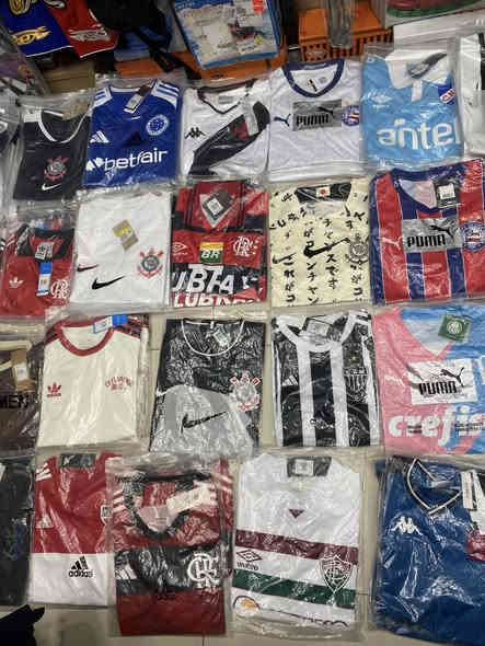 دريسات  اندية برازيلية براندات ماركات معروفة اصلي صناعة برازيل وڤيتنام وتايلند سعرالقطعه 5 الجمله  4000
لحد يگلي ب3000وب2500 مشتريهن بفلوس ارخص من الفانيلة الداخليه  
للتواصل ***********
