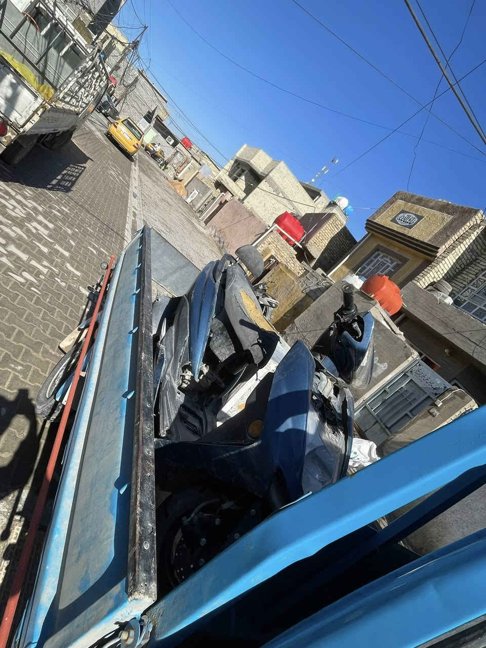 سلام عليكم شباب دراجه صيني هاي دراجه كوم حديد كوم حديد ❤️ ***********  بغداد مدينه الصدر
