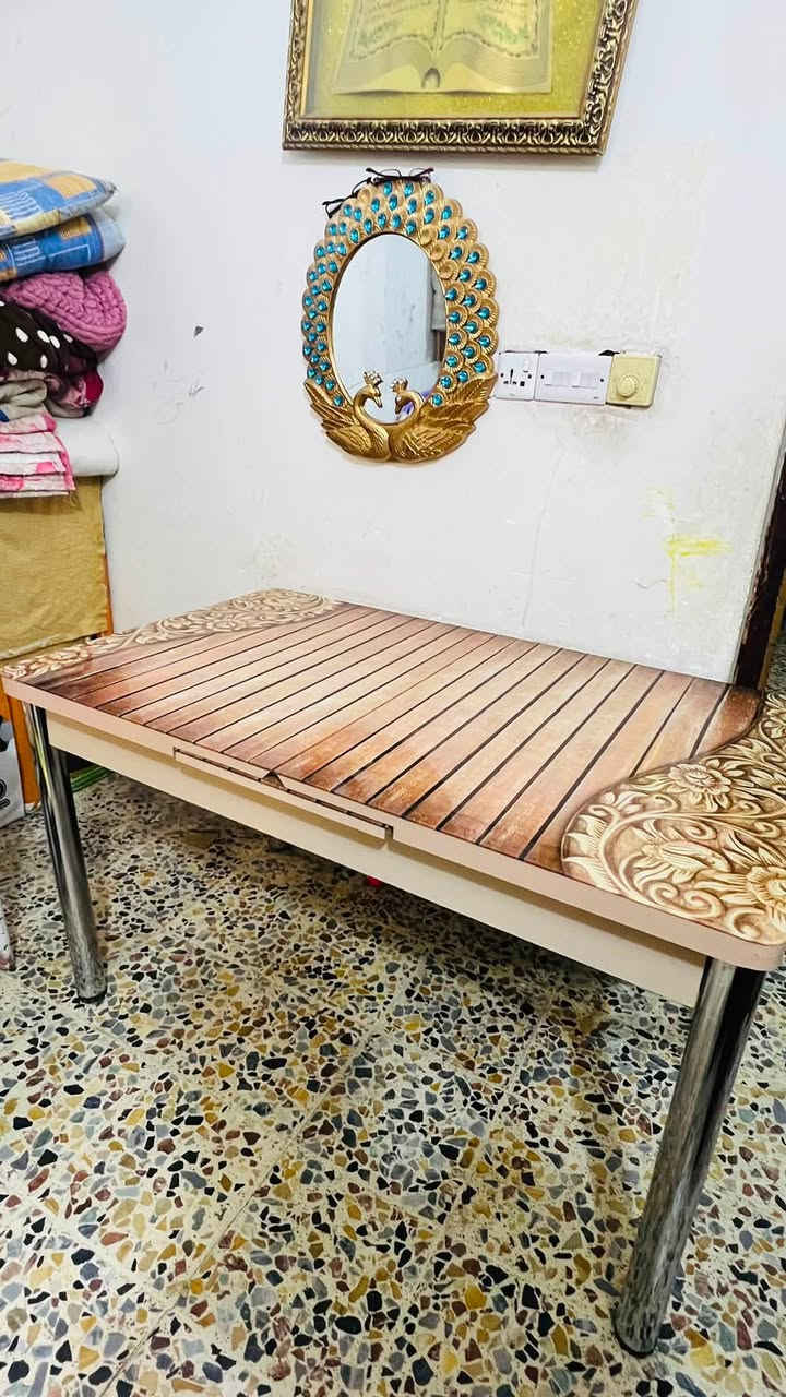 ميز طعام للبيع اخو جديد اي ضرر مابي
سعر 100بي مجال بسيط 
المكان بغداد التاجي حي الحسن العسكري
للتواصل خاص موجوده


**إذا كنت صاحب هذا الإعلان وتريد حذفه لأي سبب، رجاءا أرسل رسالة إلى الدعم الفني**