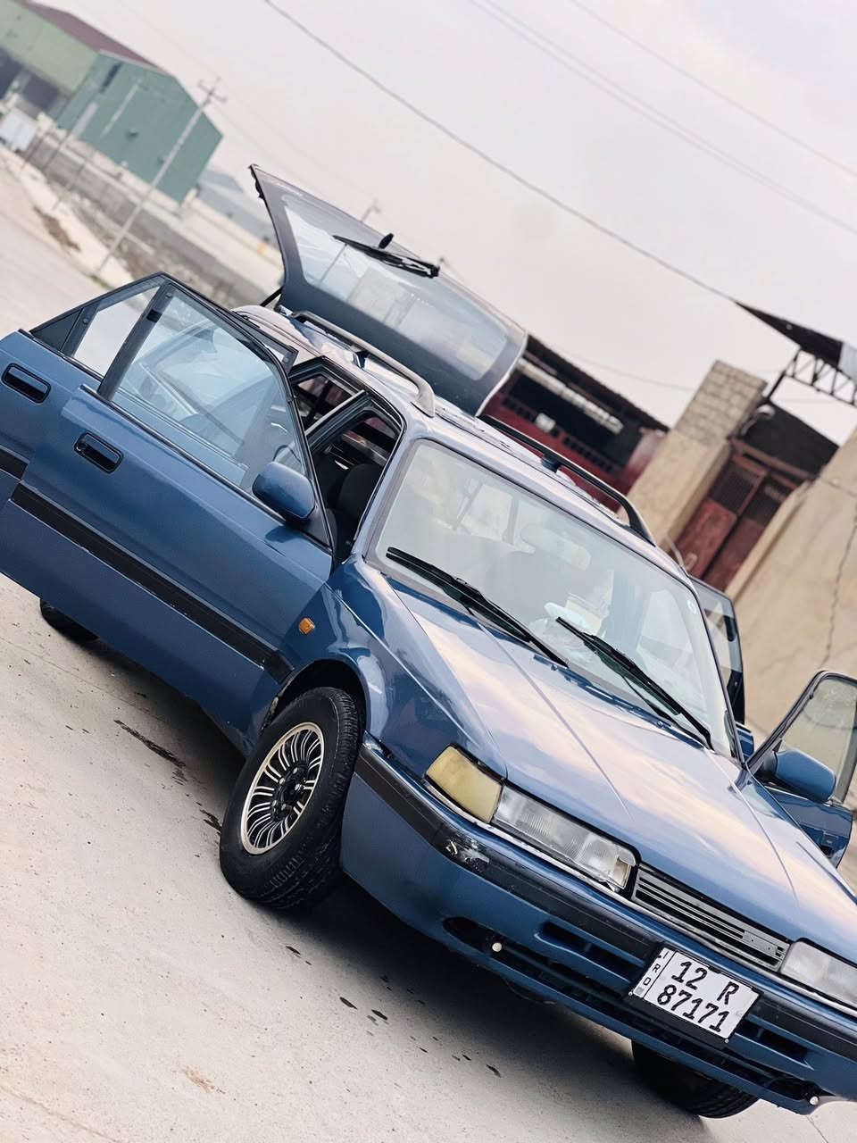 Mazda 626 1990
كير نضيف مكينة بيها صرف 
طخم ورا كدام حيل نضيف 
صبغها حلوو تايرتها نص عمر 
كهربائياتها شغالة ترايك وين متريد
شرط التحويل سنويه جديدة لل 2030
التوصل فقط علرقم 
***********
