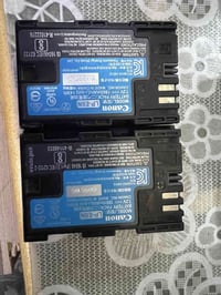 بطاريات كانون شرط اصليه مراوس بطاريات نيكون الي عنده لا يقصر 077155590...