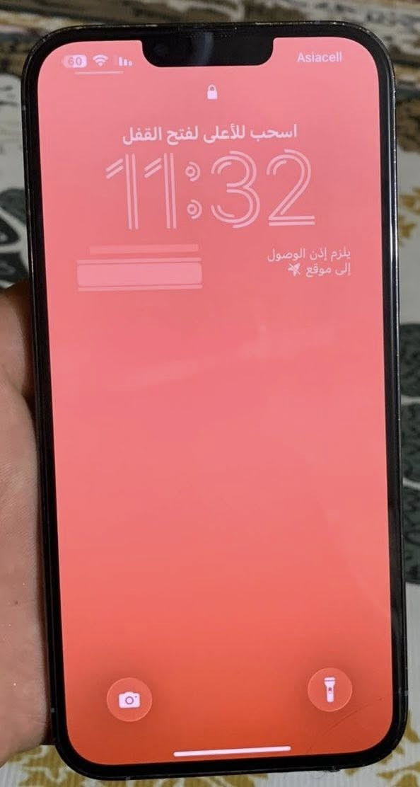 السلام عليكم ورحمة الله وبركاته 
للبيع ايفون ١٣ بروماكس ٢٥٦ بطاريه ٨٣ الجهاز فقط مبدل الظهر مالته بالليزر غير شي كفاله إذا بي شخط غير الظهر مرجوع سعره ٦٢٠ وبي مجال ***********
