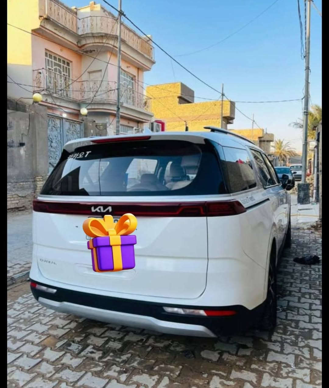 كرنفال 2023 خطين غاز بانزين.. للبيع  فقط 
‏V6 ستة سلندر رقم بغداد خصوصي
ماشية 90 الف كيلو حقيقي 
السيارة وارد كوري كفالة ماعدا قبق الجنطة سونار موجود 
المواصفات 👇
بصمة أبواب شاشة كبيره متصل تحديد مسار كشنات جلد
بصمات 2 لد نهاري حساسات لاياتات العالي بيبان كهرباء رادار  لايتات لد  مانع تصادم هند بريك بصمه  مراقبة نعاس السايق وضعيات قياده 4 سبورت إيكو نورمال سمارت 
مثبت سرعه تحكم ستيرن عدد الركاب 9 راكب VİP 
السعر 255. $.          *********** مكاني أربيل
