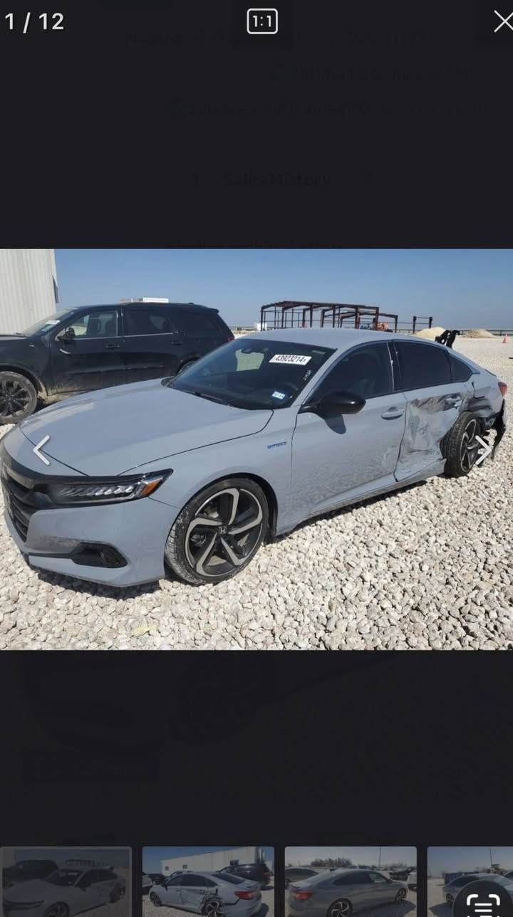 سلام عليكم 

هوندا أكورد 2022 هايبرد 
مواصفات sport 
حادث مرفق بصورة 
السعر ١٦٨ $


**إذا كنت صاحب هذا الإعلان وتريد حذفه لأي سبب، رجاءا أرسل رسالة إلى الدعم الفني**