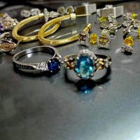 مجوهرات فضية • خواتم مرصعة • أقراط أساور