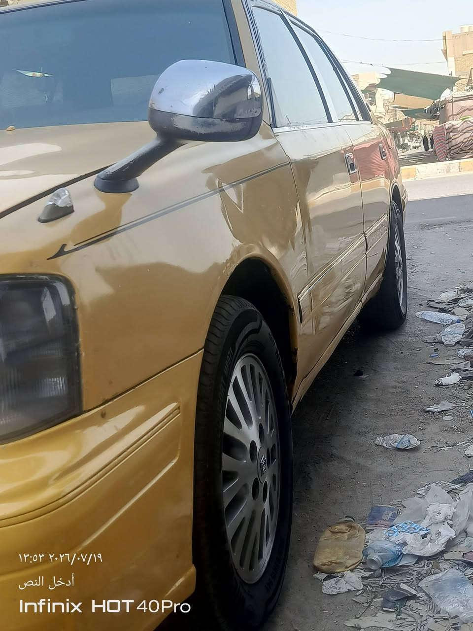 السلام عليكم راس الثور تكم للبيع كفاله عامه من كص ونقل وعيب شرعي اصل موديل 2000 رقم قادسيه راعيها بنجف تريد وكاله تريد مداور مكينه وكير وتبريد وتخم تاير وكهربائيات كله جديد وجاهز خطها نجف سماوه سعر 55 مكاني ناصريه للاستفسار ***********
