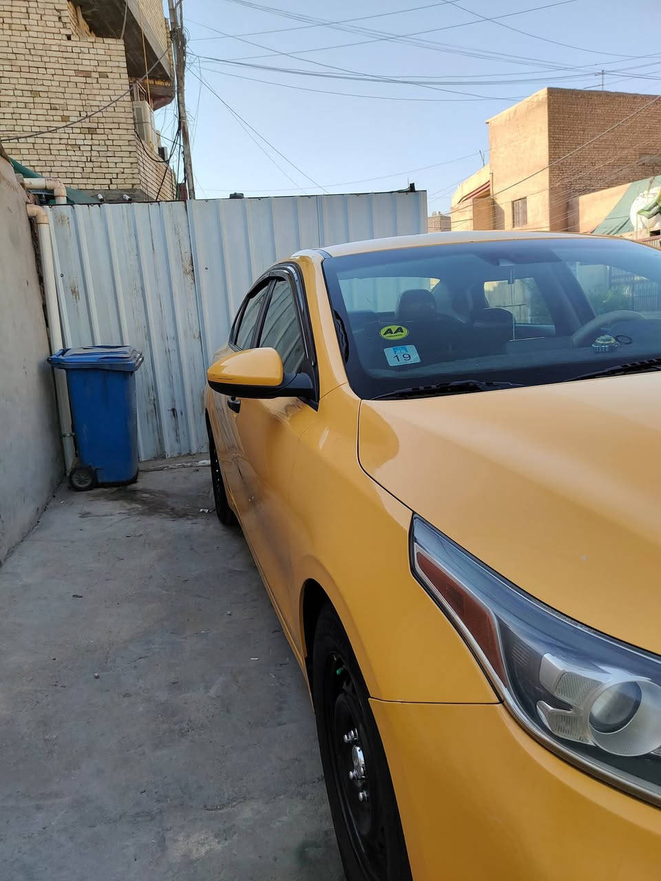 سلام عليكم اخوان للبيع او مراوس كيا فورتي موديل ٢٠١٩ وارد امريكي حادثها الجاملغ  الخلفي عكس السايق والباقي مكفول ماشية ١٢٣ رقم بغداد مشروع وطني بأسمنا كير محرك تبريد تخم تاير صدر امامي خلفي جديد مواصفات السيارة 
شاشة 
كامرة 
رادار 
حساسات 
تحديد سرعة
تحديد مسار 
مكاني بغداد الكمالية *********** رقم صاحب السيارة السعر 130 وبيها مجال
