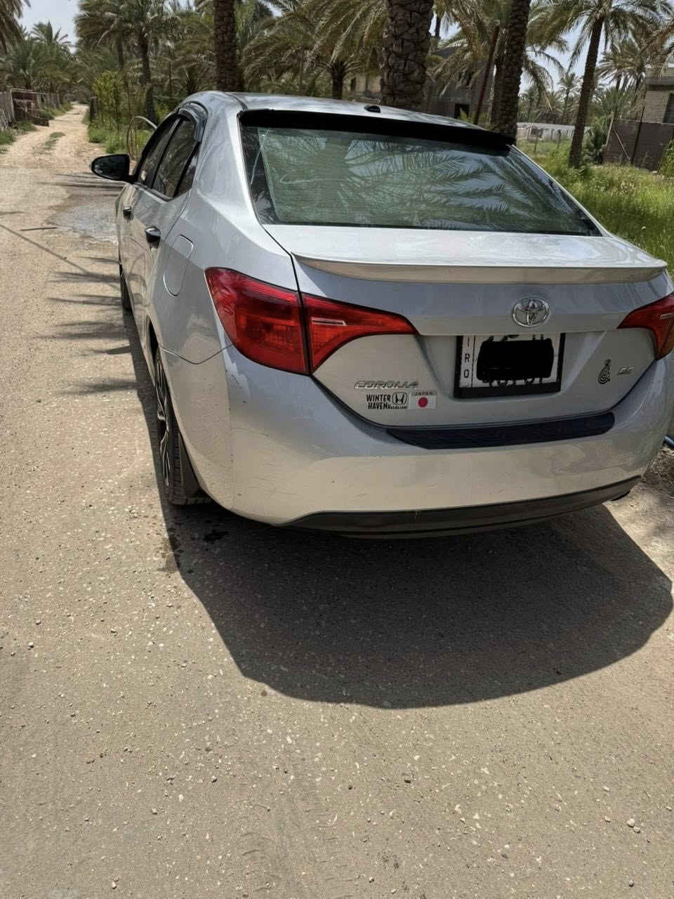 للبيع: كورلا 2018 SE (فول مواصفات) 🚗

 الرقم: بغداد دولي وبإسمي (تحويل مباشر).

 المواصفات: فتحة، بصمة، كشنات جلد.

 المكينة والكير: المكينة كفالة، والكير مبدل قبل شهر وجاهز ومكفول.

 المشي: ماشية 170 ألف.

 بيها قطعتين مبدلات نفس اللون (بدون صبغ).

السعر: 135 ورقة وبيه مجال للطيبين 🌹

للاستفسار والاتصال: ***********
